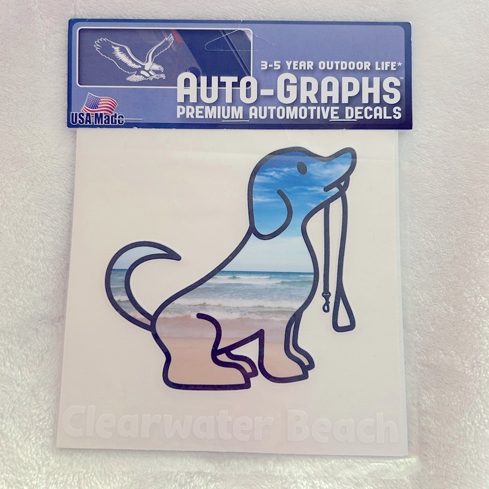 “Auto-Graphs” vehicle window decal, New